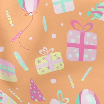 Birthday Balloon Gift Cake Pop Stretch Ponte