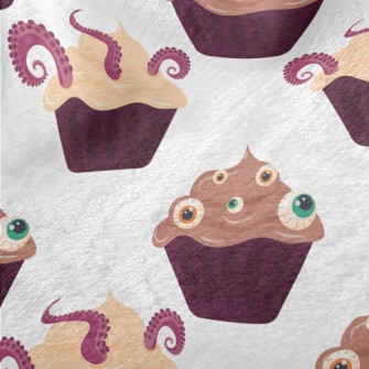 Eyeball And Octopus Claw Cupca Minky