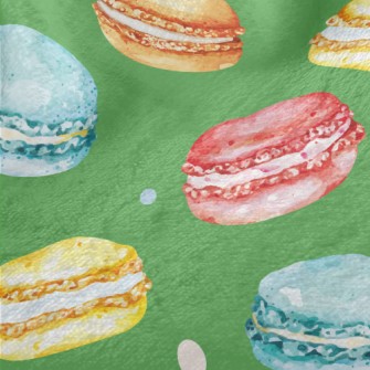 Hand Drawn Watercolor Colorful Minky