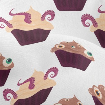 Eyeball And Octopus Claw Cupca Lightweight Performance Linen
