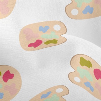 Colorful Art Palette Lightweight Performance Linen