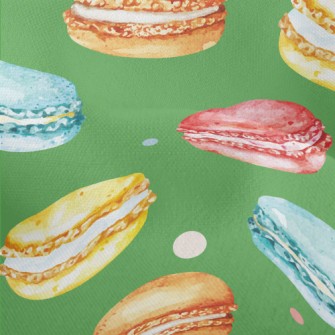 Hand Drawn Watercolor Colorful Lightweight Performance Linen