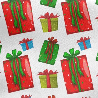 Gift Patterns Of Various Sizes Jersey Backed Fleece