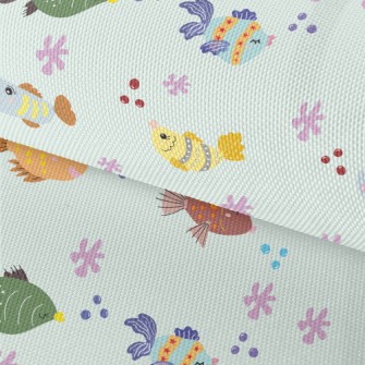 Colorful Children's Fish Waterproof Oxford