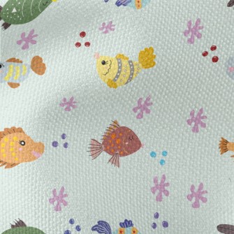 Colorful Children's Fish Waterproof Canvas