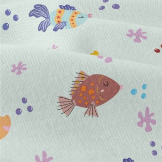 Colorful Children's Fish Modern Jersey