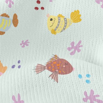 Colorful Children's Fish Stretch Jersey