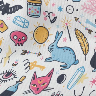 Colorful Witchcraft Elements Terry