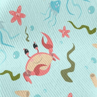 Cartoon Ocean World Standard Corduroy
