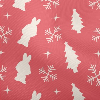 Christmas Bunny Silhouette Dobby