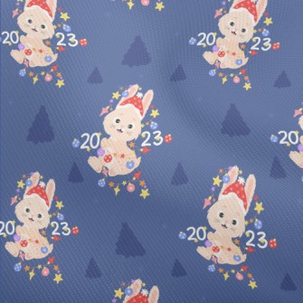 Cute Rabbit With Christmas Dec Dobby