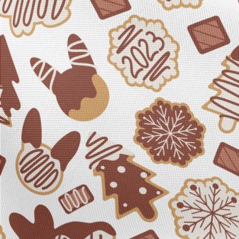 Chocolate Handmade Cookies Pongee