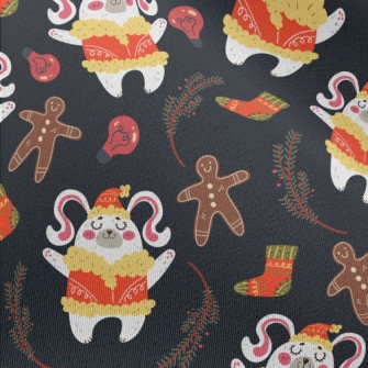 Hand Drawn Woolen Socks And Ra Chiffon