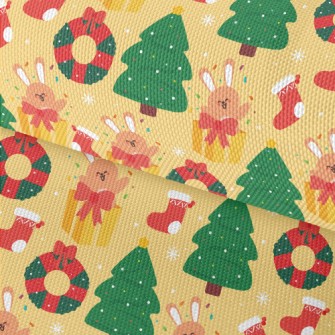 Cartoon Bunny Christmas Gift Waterproof Oxford