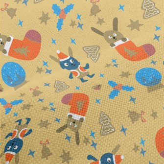 Festive Cute Rabbit Performance Linen