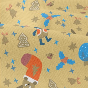 Festive Cute Rabbit Modern Jersey