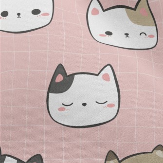 Soft And Cute Kitten Chiffon