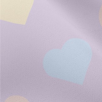 Colorful Simple Love Chiffon