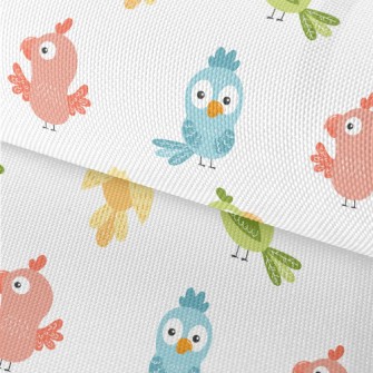 Colorful Parrot With Confused  Waterproof Oxford