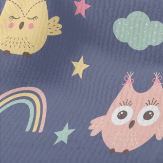 Lovely Rainbow Owl Terry