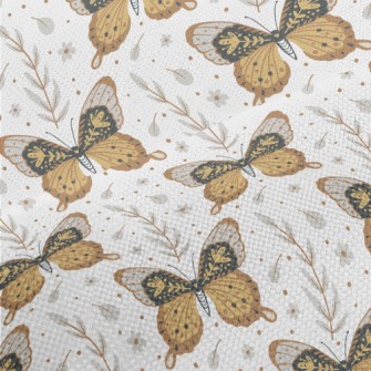 Butterfly With Special Wing Pa Performance Linen