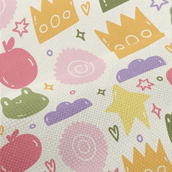 Cute Round Pattern Performance Linen