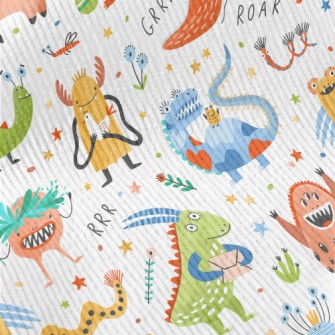 Cute Monsters Sharing Gifts Standard Corduroy