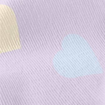 Colorful Simple Love Standard Corduroy