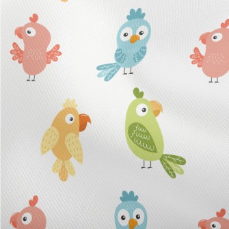 Colorful Parrot With Confused  Dobby