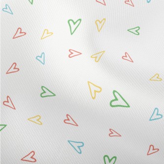 Simple Lines Of Colorful Love Dobby