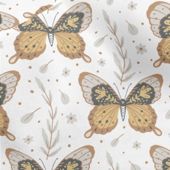 Butterfly With Special Wing Pa Micro Fleece
