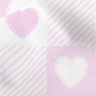 Valentine's Day Heart-shap Micro Fleece