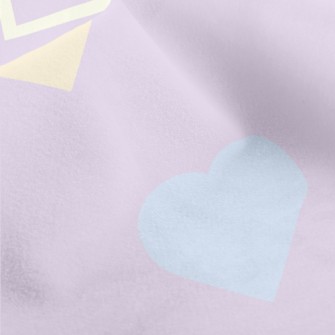 Colorful Simple Love Micro Fleece