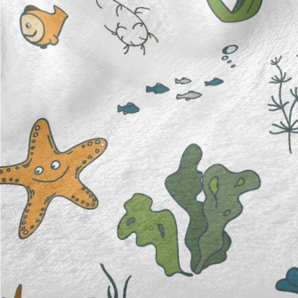 Animals Living In The Underwat Minky