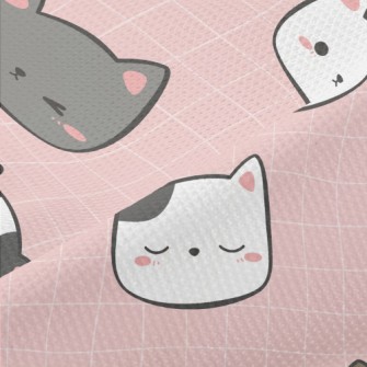 Soft And Cute Kitten Piqué
