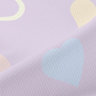 Colorful Simple Love Piqué