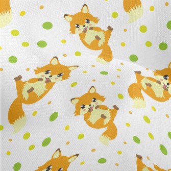 Fox With Sparkling Eyes Lightweight Performance Linen