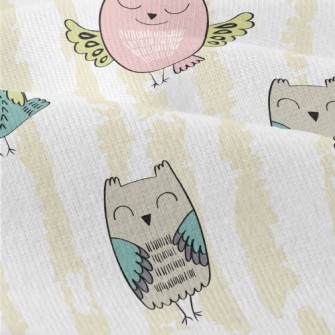 Simple Version Of Happy Owl Modern Jersey