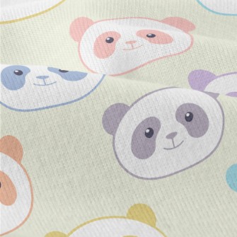 Cute Colorful Smiling Panda Modern Jersey