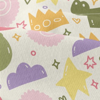 Cute Round Pattern Modern Jersey