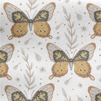 Butterfly With Special Wing Pa Jersey Backed Fleece