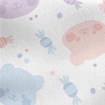 Gentle And Lovely Candy And Be Jersey Backed Fleece