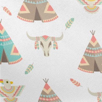 Traditional Tribal Totem Pongee