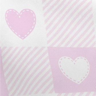 Valentine's Day Heart-shap Pongee