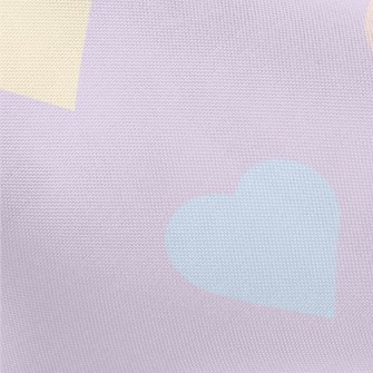 Colorful Simple Love Pongee
