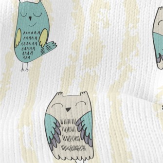 Simple Version Of Happy Owl Stretch Jersey