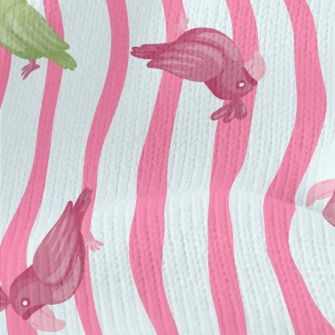 Exotic Bicolor Parrot Stretch Jersey