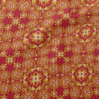 Festive Graphics Birdseye Piqué