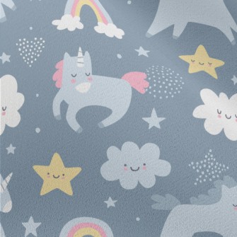 Simple And Cute Unicorn Univer Chiffon