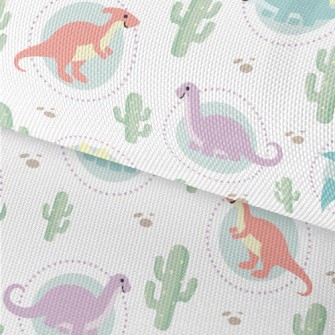 Cute And Lovely Dinosaur World Waterproof Oxford